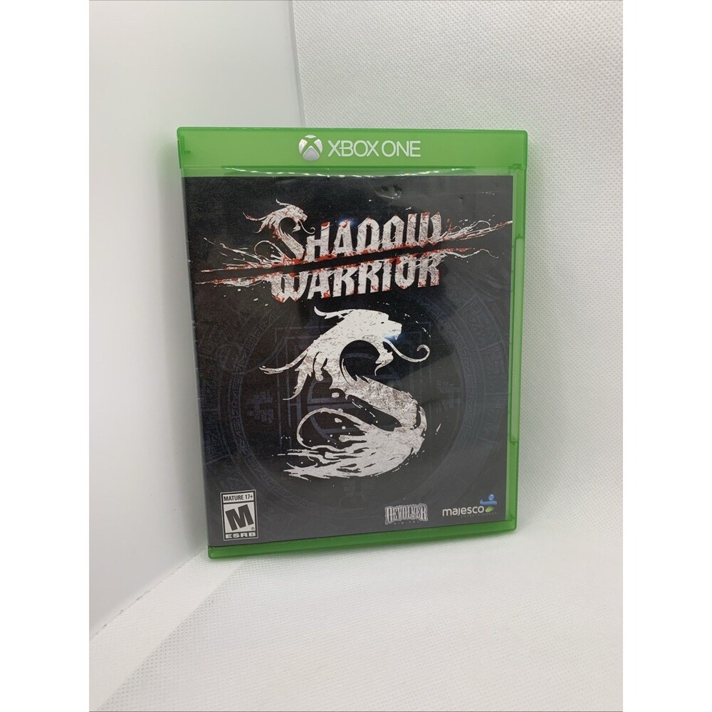 Shadow Warrior (Microsoft Xbox One, 2014) Great Condition